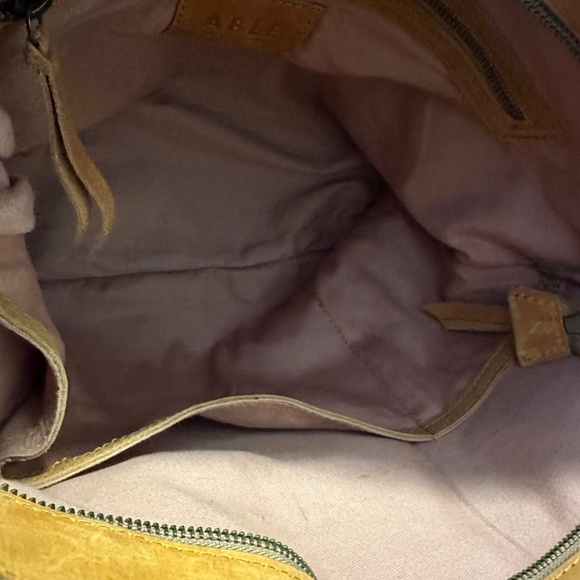 ABLE XL COGNAC COLORED Shoulder Bag w/Matching Wallet - Picture 9 of 9